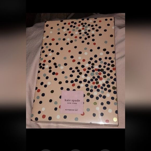 kate spade™ Dance Floor Dot Notebook 3 pack sealed - Picture 4 of 6